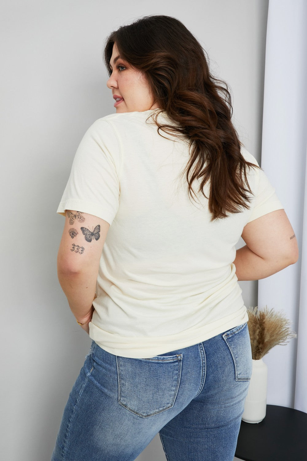 mineB Full Size Graphic Short Sleeve T-Shirt
