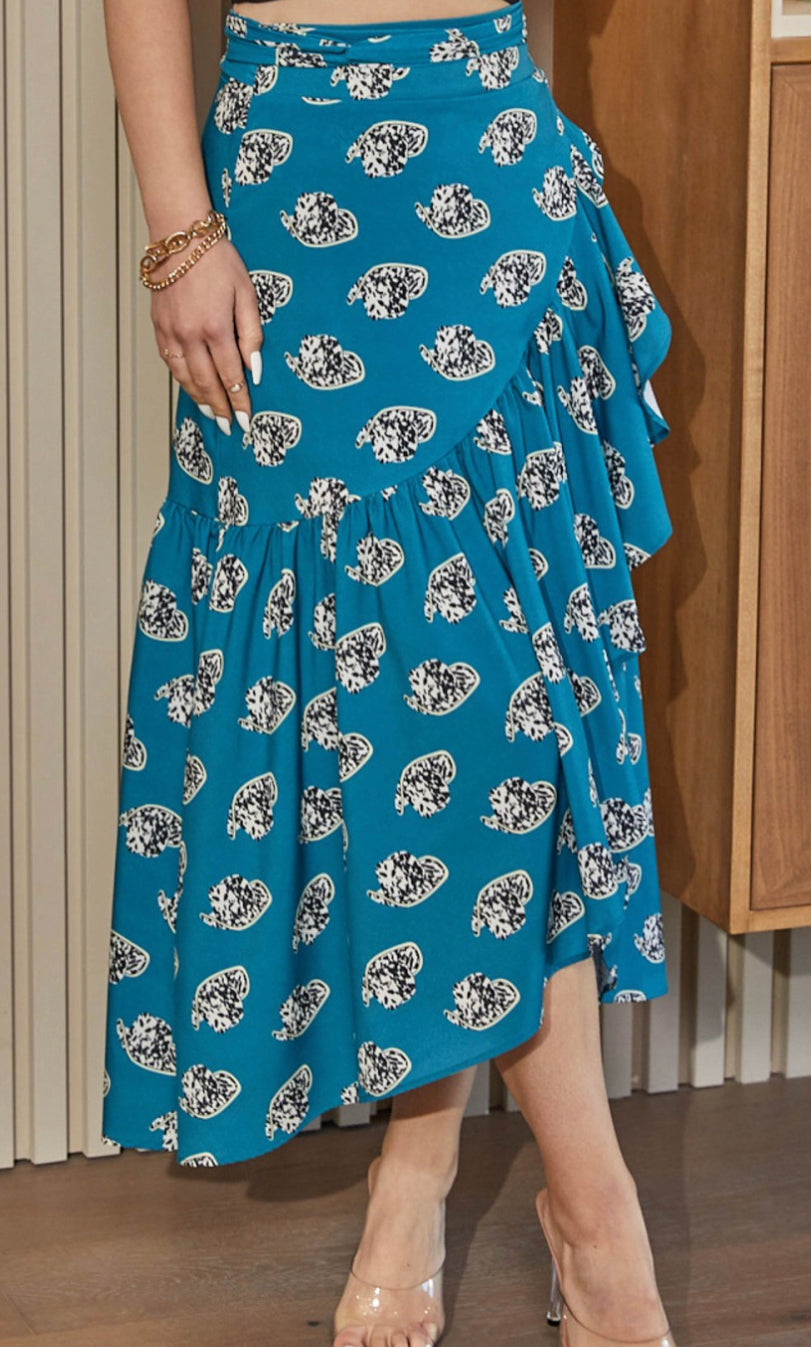 Cowboy Hat Wrap Skirt