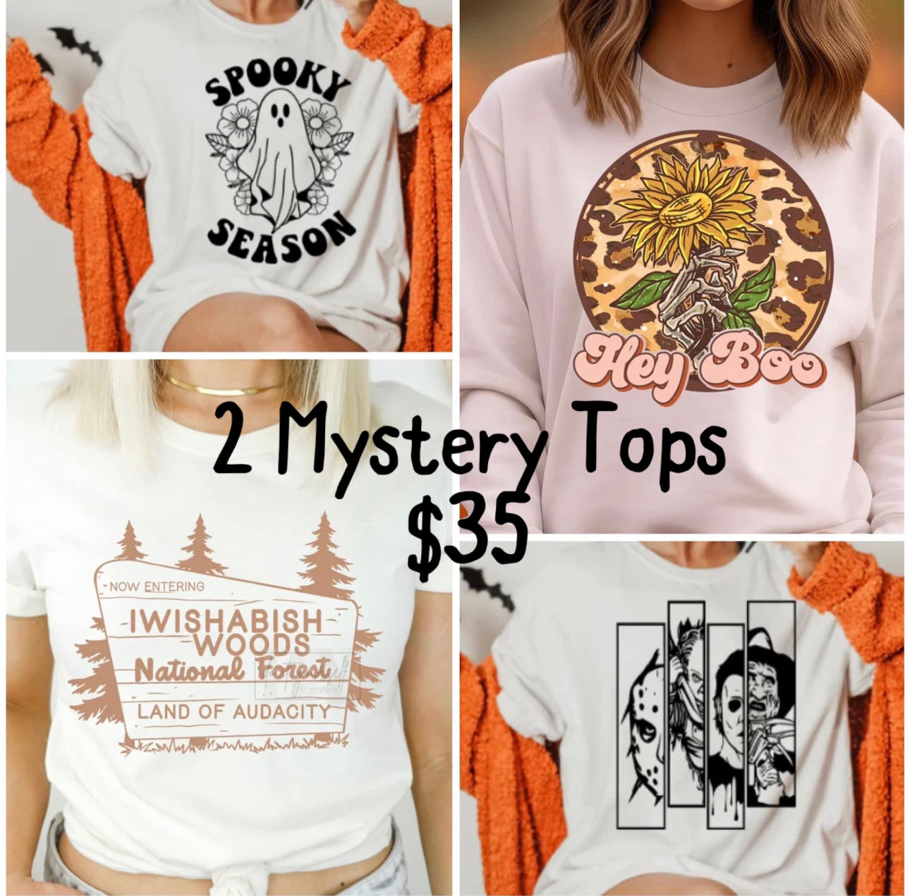 2 For $35 Mystery Top Sale