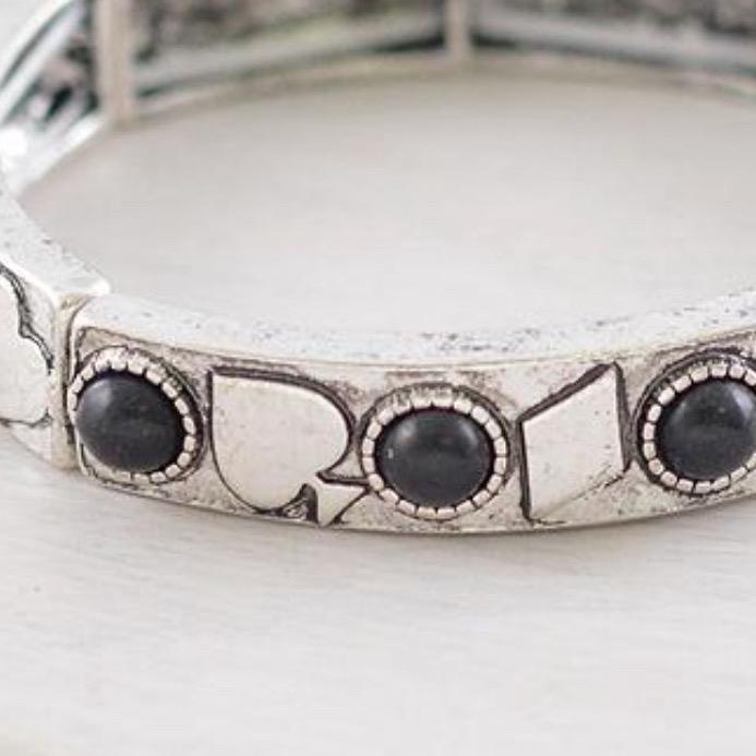 Spade Stackable Bracelet