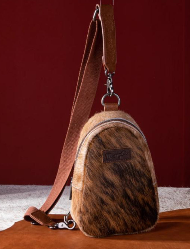 Wrangler Cowhide Sling Bag