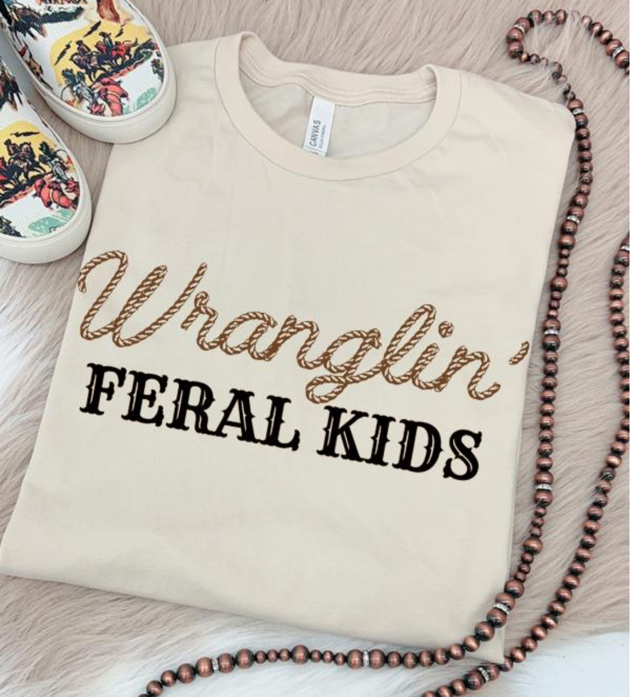 Wranglin Feral Kids Tee