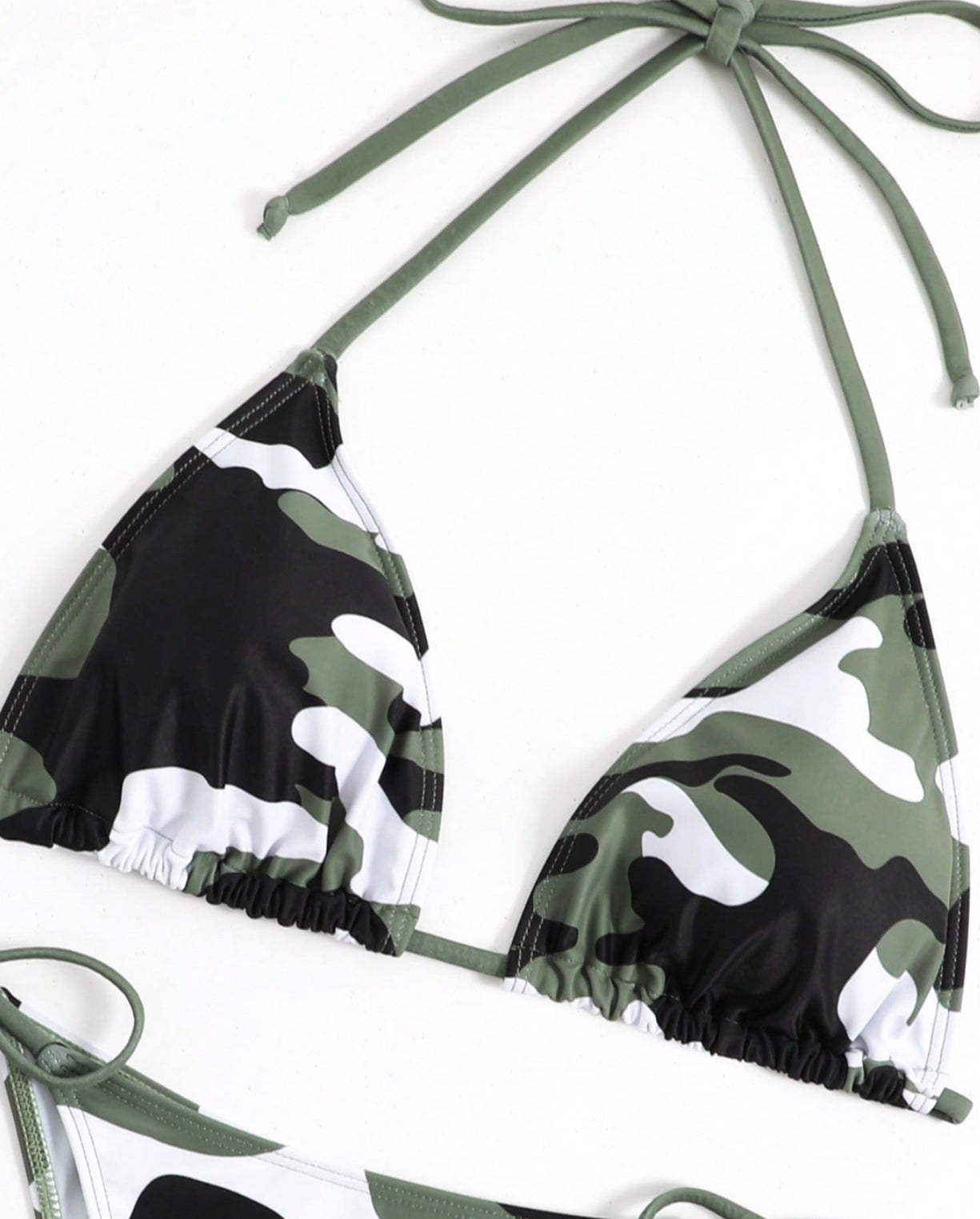 Camo High Waisted Bikini Available in Two Colors