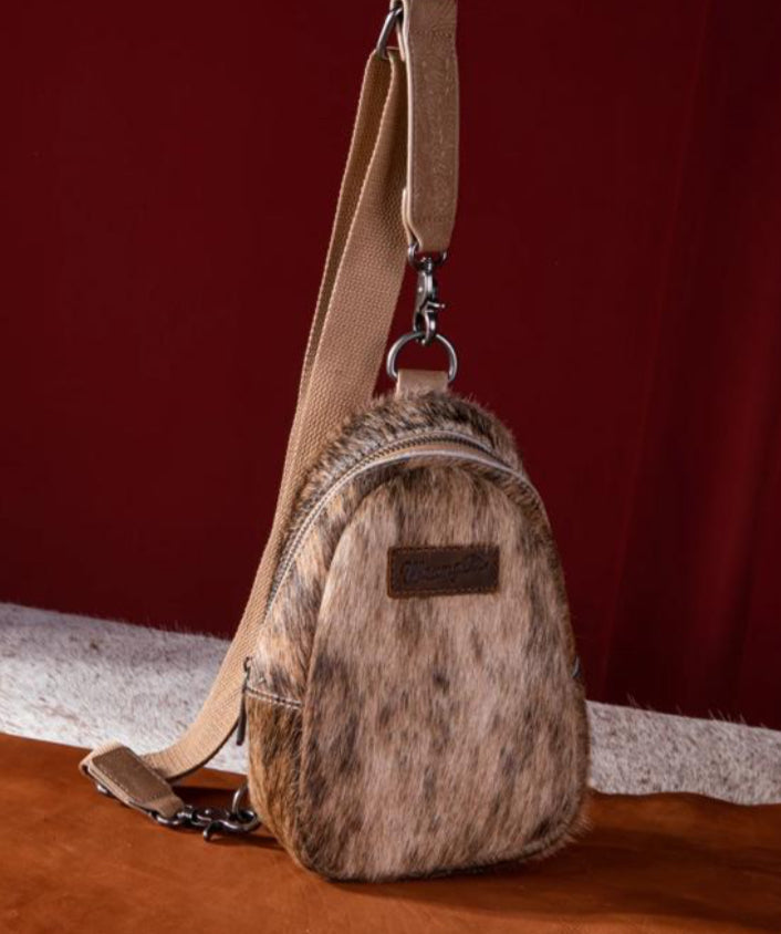 Wrangler Cowhide Sling Bag