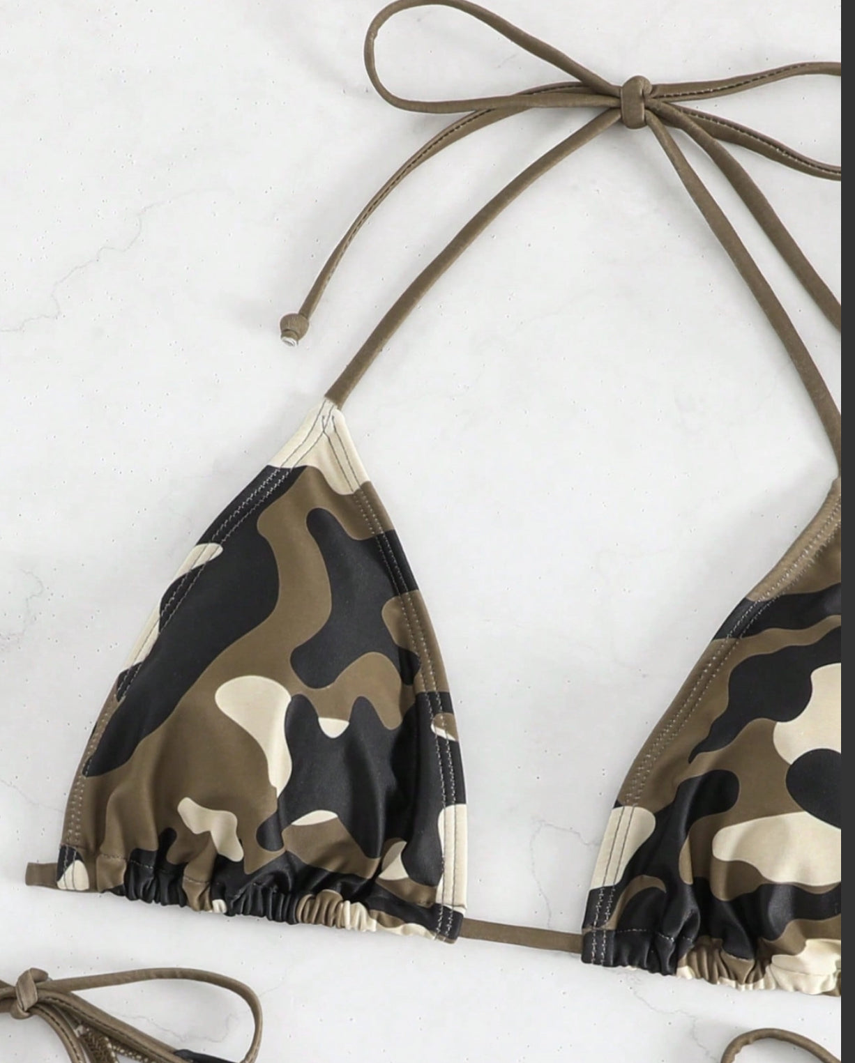 Camo High Waisted Bikini Available in Two Colors