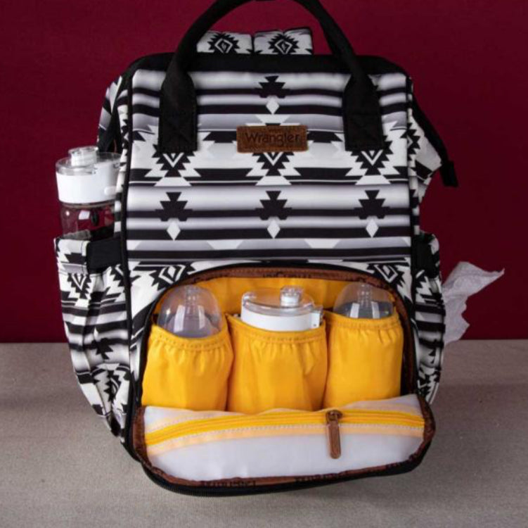 Wrangler Aztec Backpack/Diaper Bag