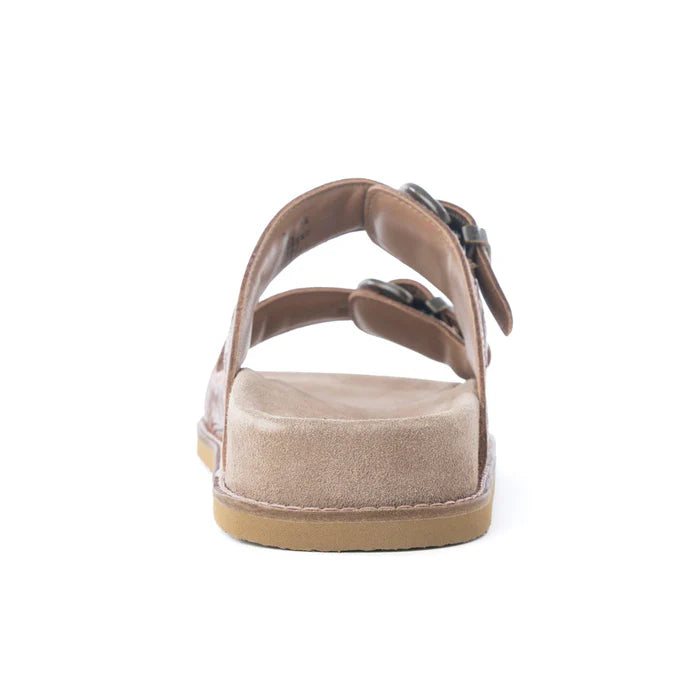 Saddle Ridge Trail Leather Sandals in Dusty Brown