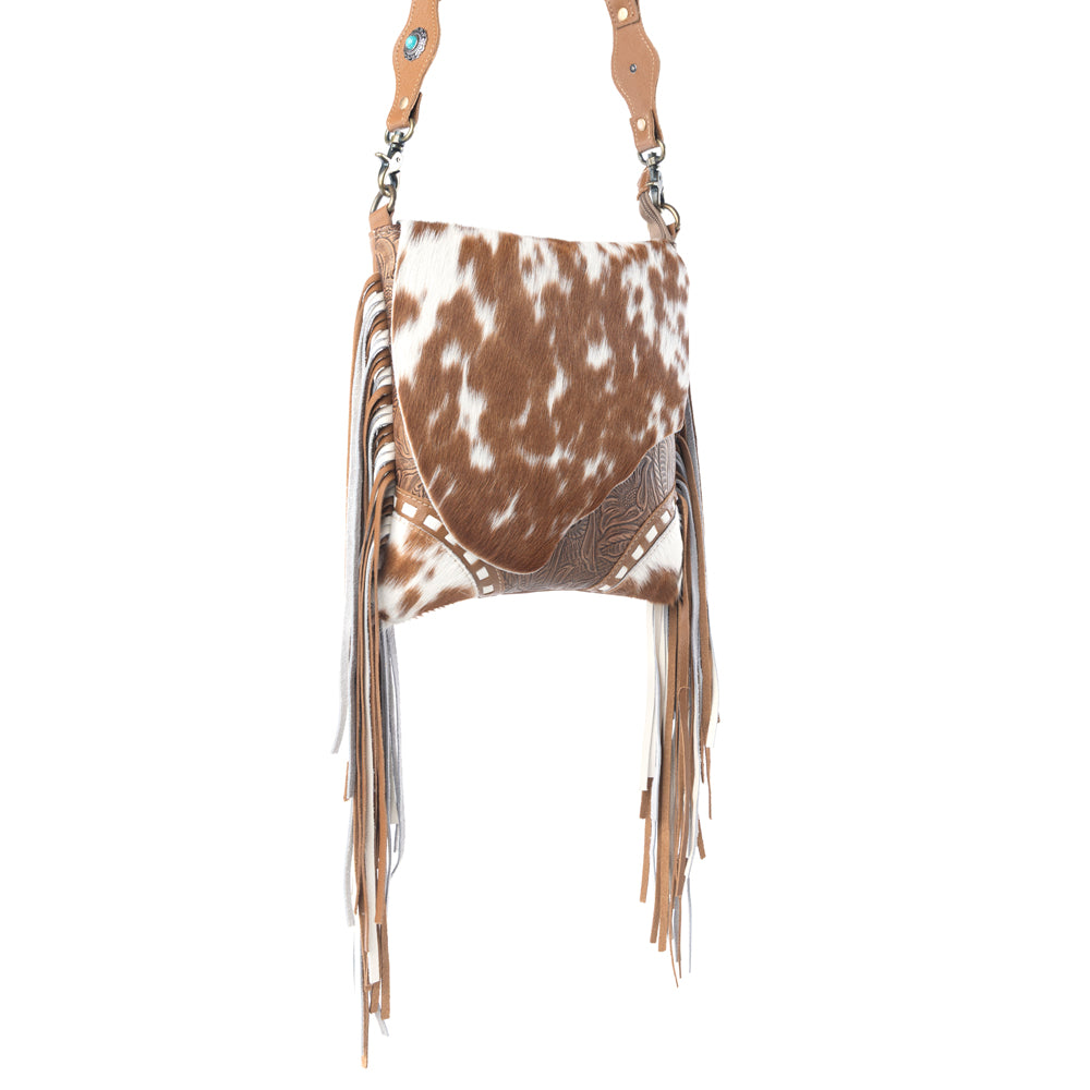 Mesa CowHide Western Concealed Carry Bag in Prairie Fawn