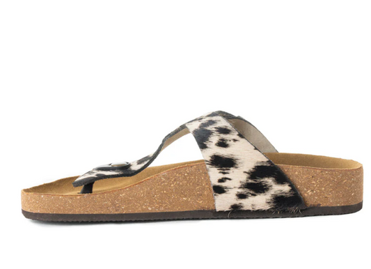 Chino Western Cow Hide Hand-Tooled Sandals