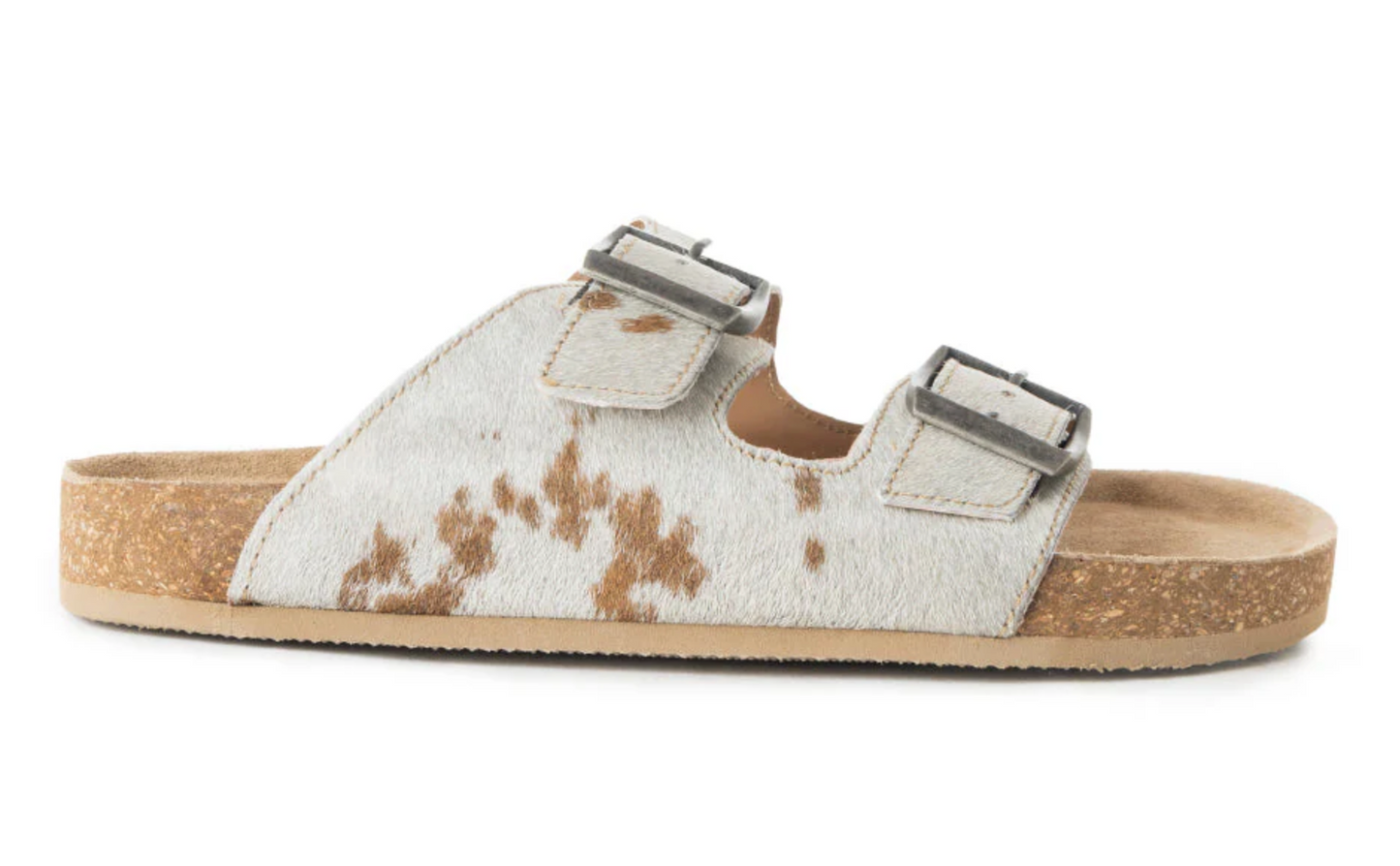 Restful Cowhide Sandals