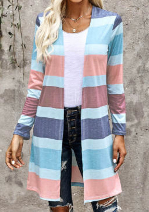 Striped Cardigan