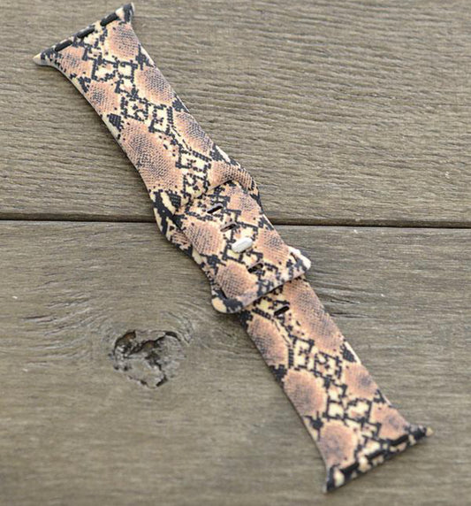 Snakeskin Apple Watch Band