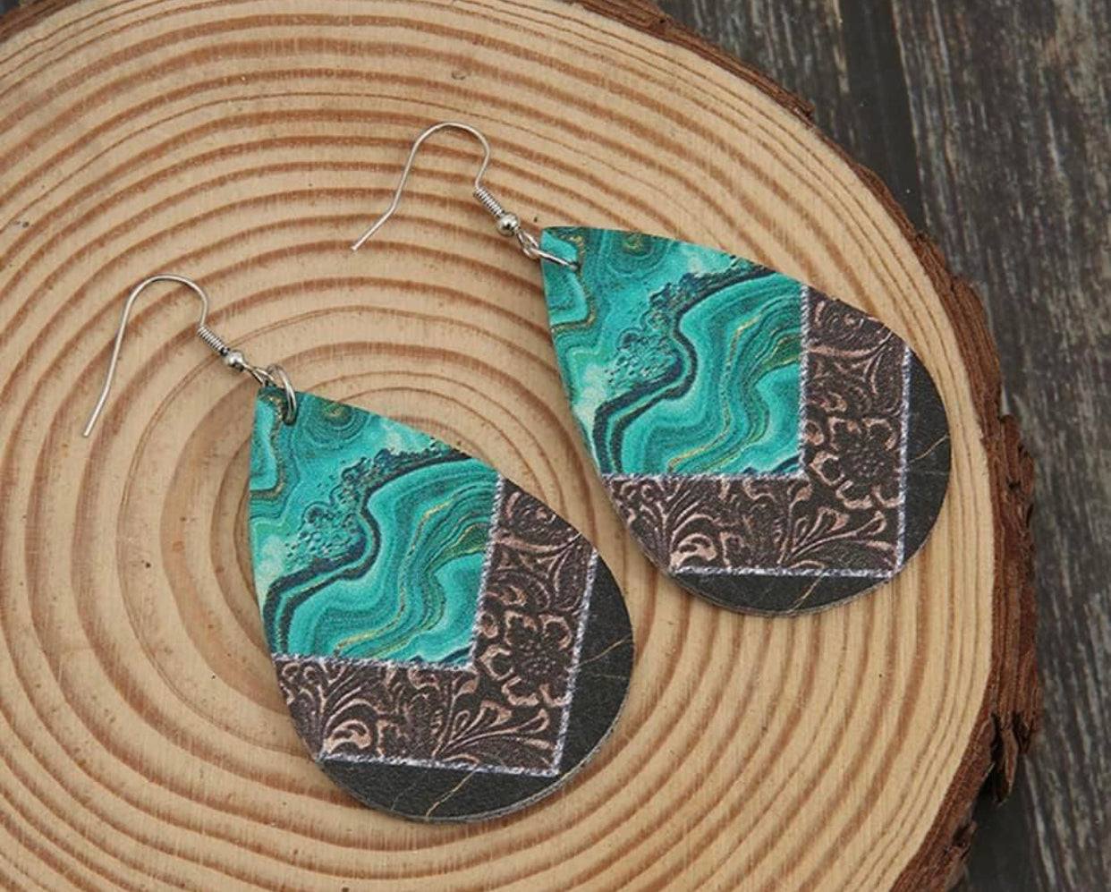 Turquoise Dangle Earrings