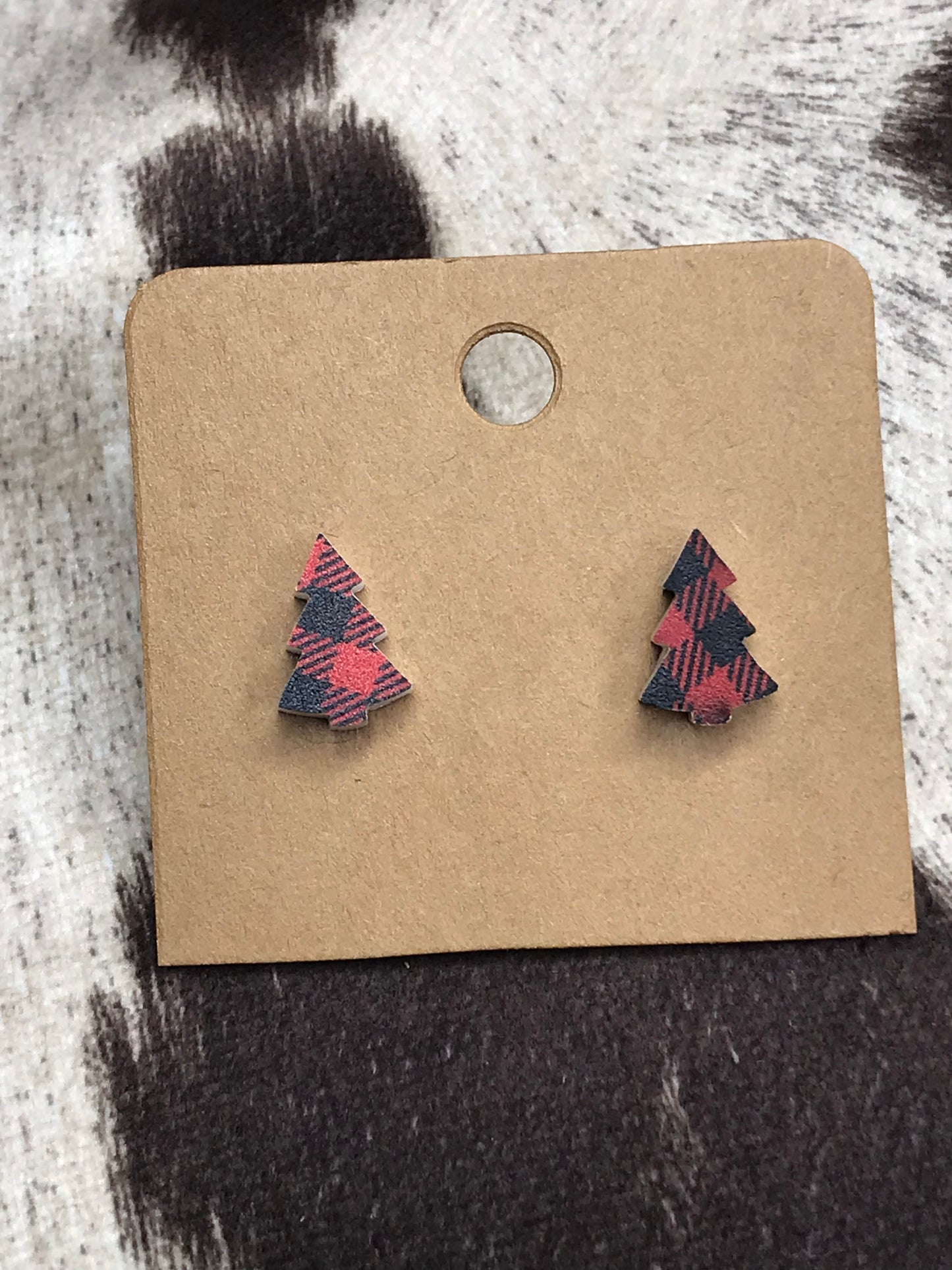 Christmas Tree Stud Earrings