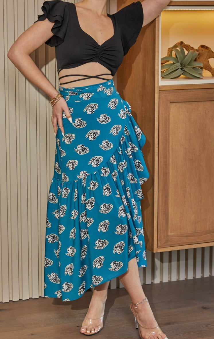 Cowboy Hat Wrap Skirt