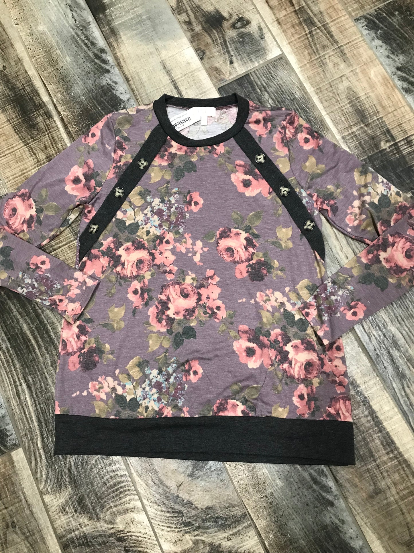 Floral Long Sleeve Shirt