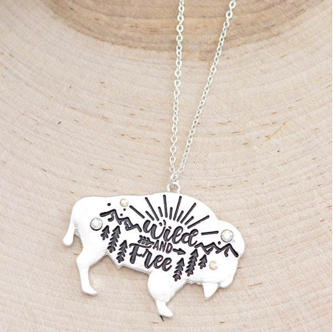 Wild and Free Pendant Necklace