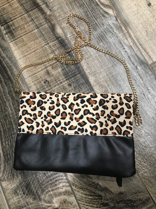 Animal Print Hobo Purse