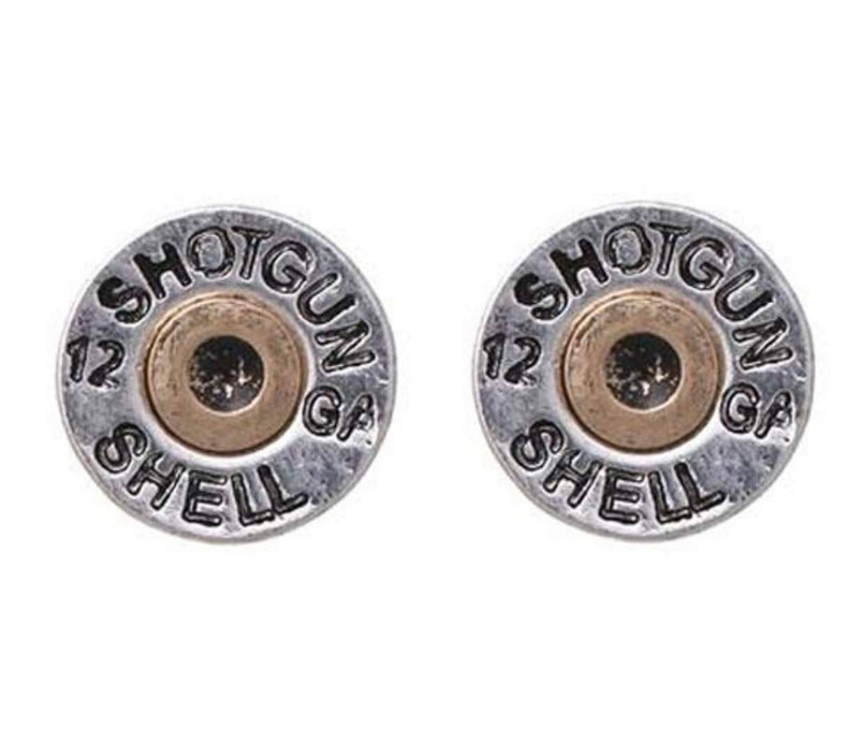 Shotgun shell Stud Earrings