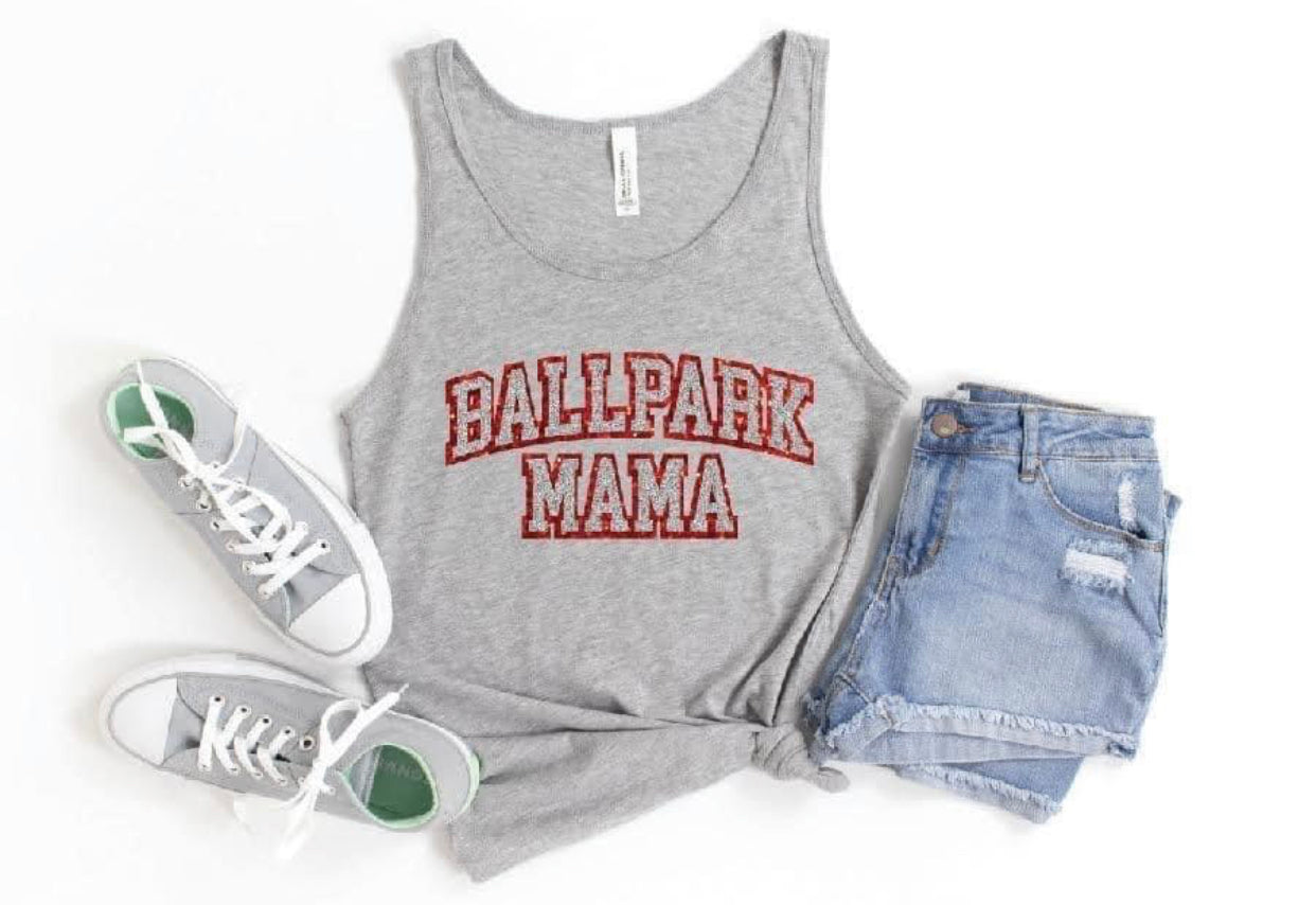 Ballpark Mama Tank