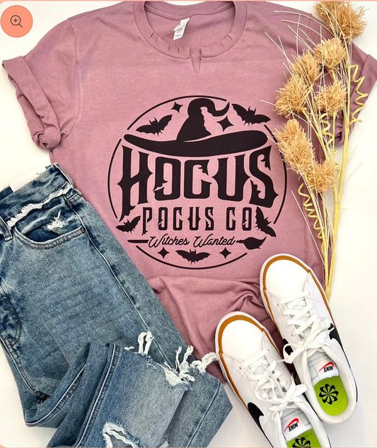 Hocus Pocus Distressed Tee