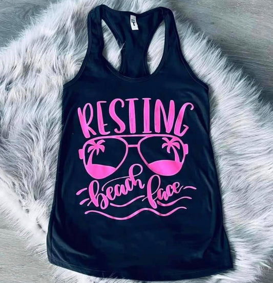 Resting Beach Face